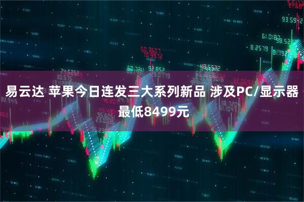 易云达 苹果今日连发三大系列新品 涉及PC/显示器 最低8499元